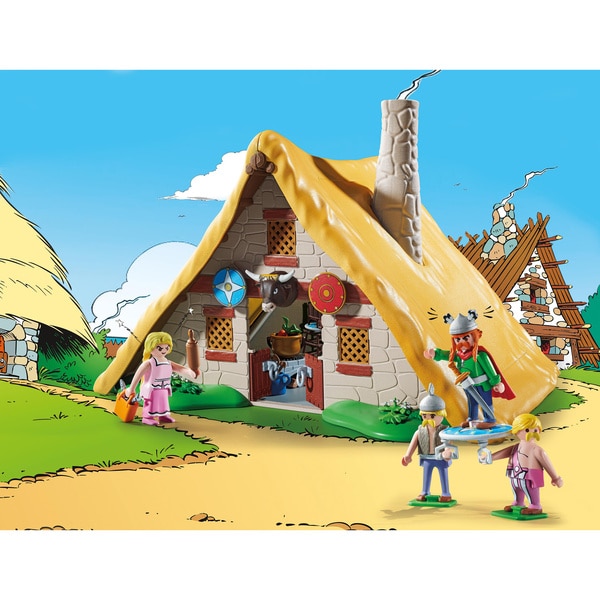 70932 - Playmobil Astérix - La hutte d Abraracourcix