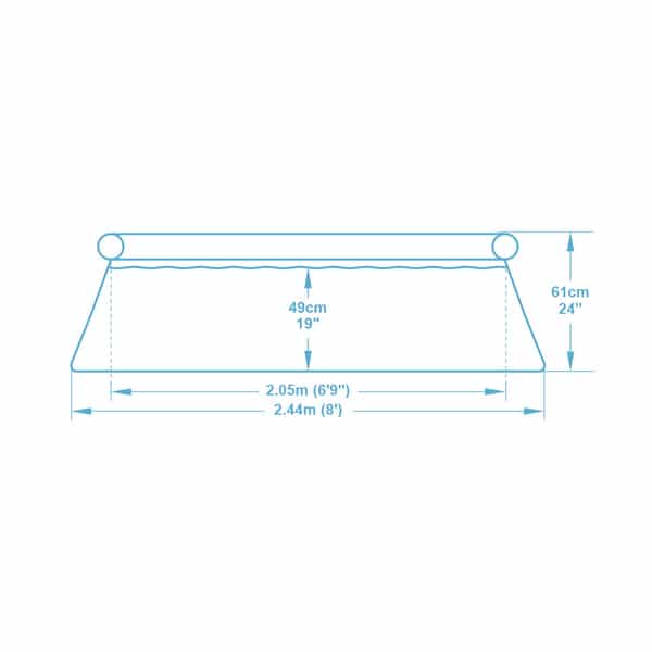 Piscine gonflable Fast set 244 cm