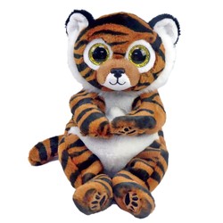 Peluche Beanie Bellies - Clawdia le tigre 15 cm
