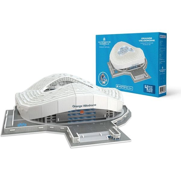 Puzzle-Stade 3D Orange Vélodrome (Olympique de Marseille) 100 pièces