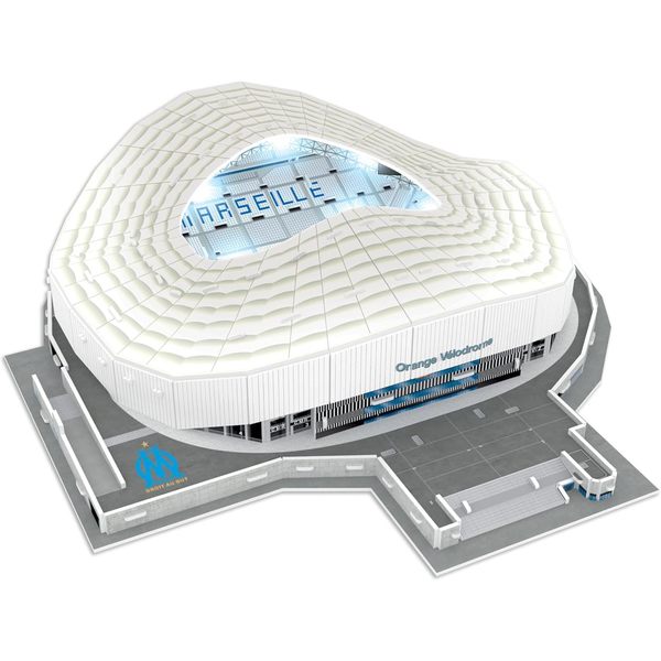 Puzzle-Stade 3D Orange Vélodrome (Olympique de Marseille) 100 pièces