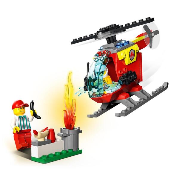 60318 - LEGO® City - L hélicoptère des pompiers