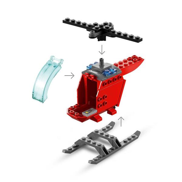 60318 - LEGO® City - L hélicoptère des pompiers