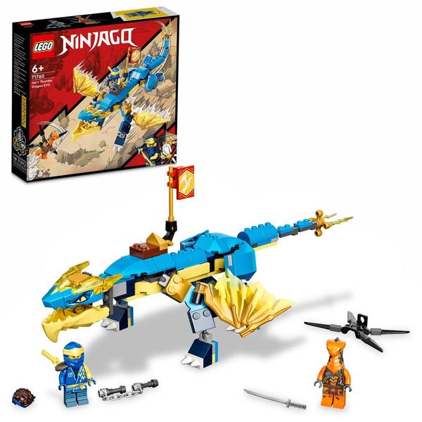 71760 - LEGO® NINJAGO - L’Évolution du dragon du tonnerre de Jay 