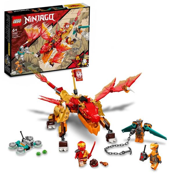 71762 - LEGO® NINJAGO – L’Évolution du dragon de feu de Kai 