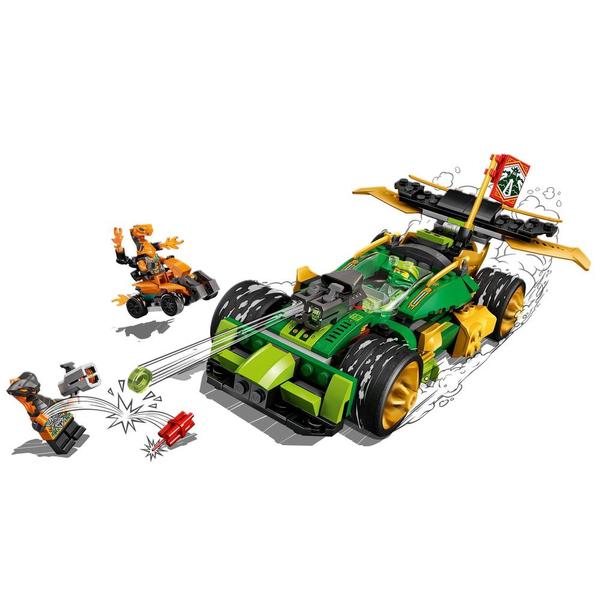 71763 - LEGO® NINJAGO – L’Évolution de la voiture de course de Lloyd 