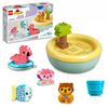 10966 - LEGO® DUPLO - Jouet de bain : l’île flottante des animaux