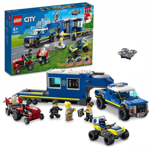 60315 - LEGO® City - Le camion de commandement mobile de la police