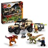 76951 - LEGO® Jurassic World - Le transport du Pyroraptor et du Dilophosaurus