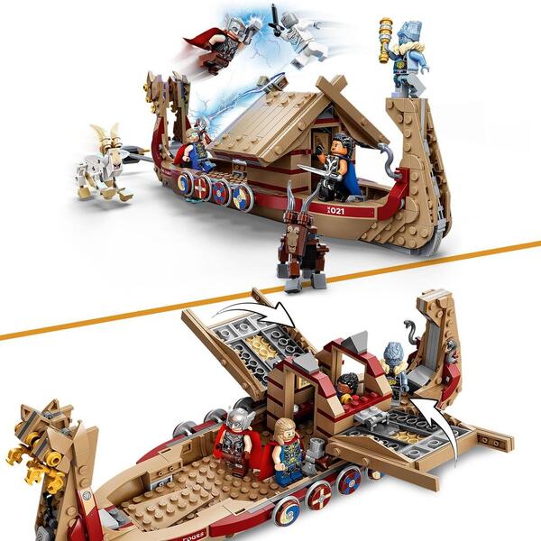 76208 - LEGO® Marvel - Le drakkar de Thor