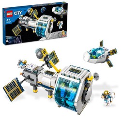LEGO 60348 City Le Vehicule D'Exploration Lunaire. Jouet Espace Inspire de  la NASA des 6 Ans. Avec 3 Minifigures d'Astronautes 864533