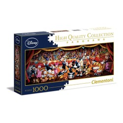 Puzzle 1000 pièces Panorama - Disney Orchestra