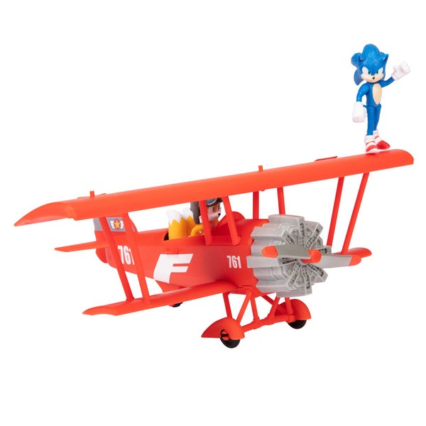 Avion Sonic 2 avec figurines