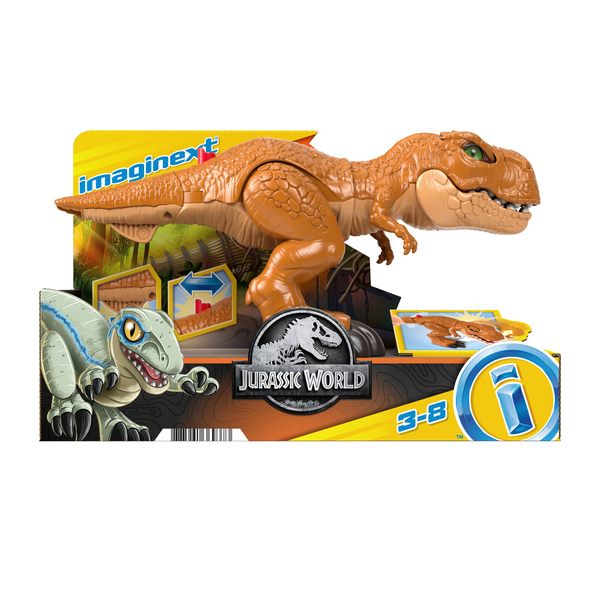 Dinosaure T-rex attaque Jurassic World - Imaginext