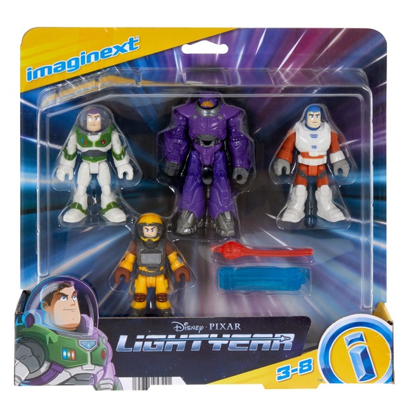 Coffret de 2 personnages n°2 Buzz l Eclair - Imaginext