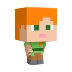 Mini-figurine tête modulable - Minecraft