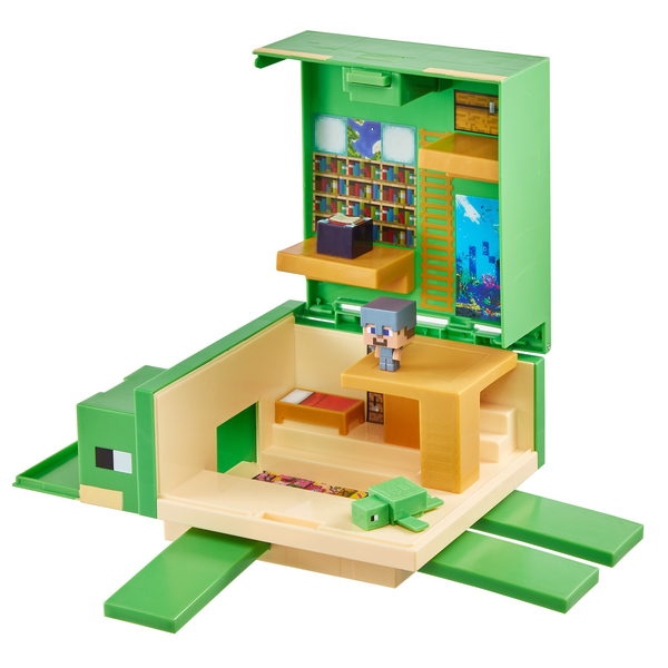 Minecraft - Coffret de jeu tortue transformable