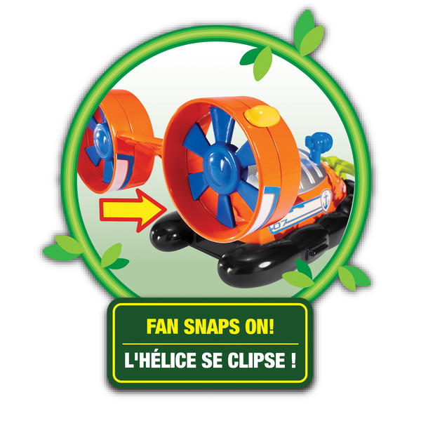 Pack de 2 véhicules + 2 figurines - La Pat Patrouille Jungle Rescue