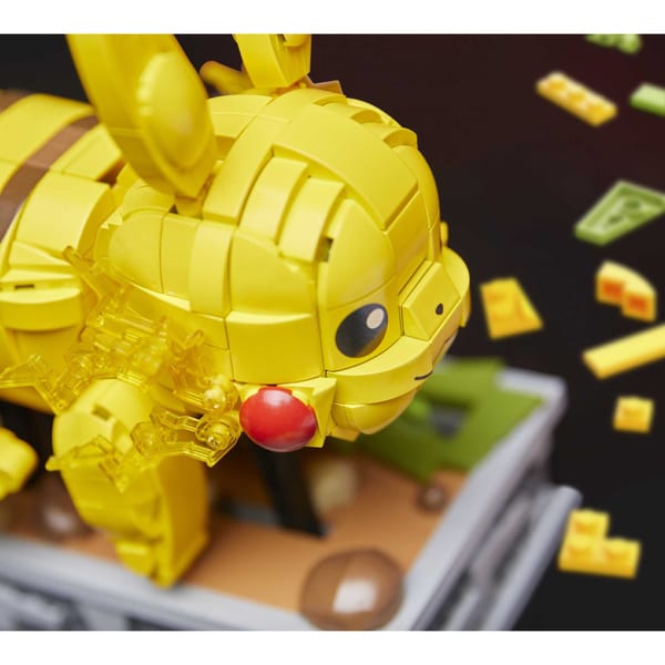 Mega Construx - Pokemon Pikachu à construire - Briques de construction - 7  ans et + - Jeux de construction
