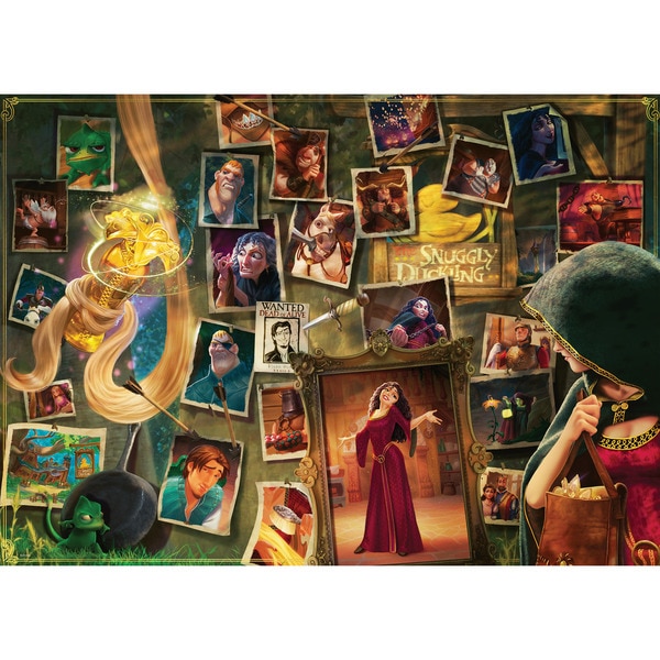 Puzzle 1000 pièces - Disney Vilains - Mère Gothel