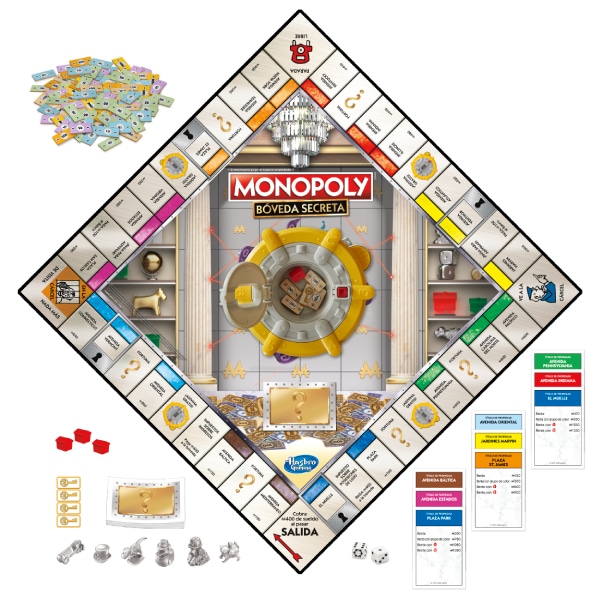 Monopoly Faux billets Hasbro Gaming : King Jouet, Jeux de plateau Hasbro  Gaming - Jeux de société