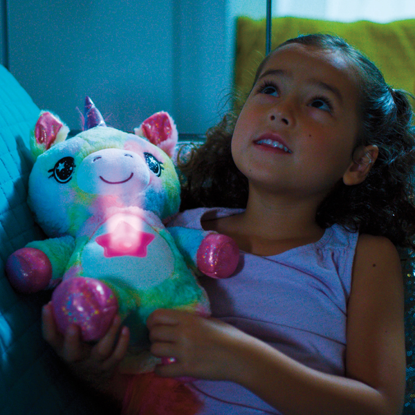 Peluche Star Belly Licorne multicolore