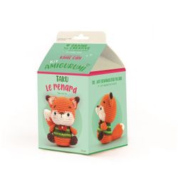 Kit DIY crochet Amigurumi - Taku le renard