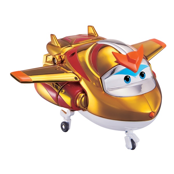 Figurines Super Wings Transforming 12 cm Jett et Golden Boy