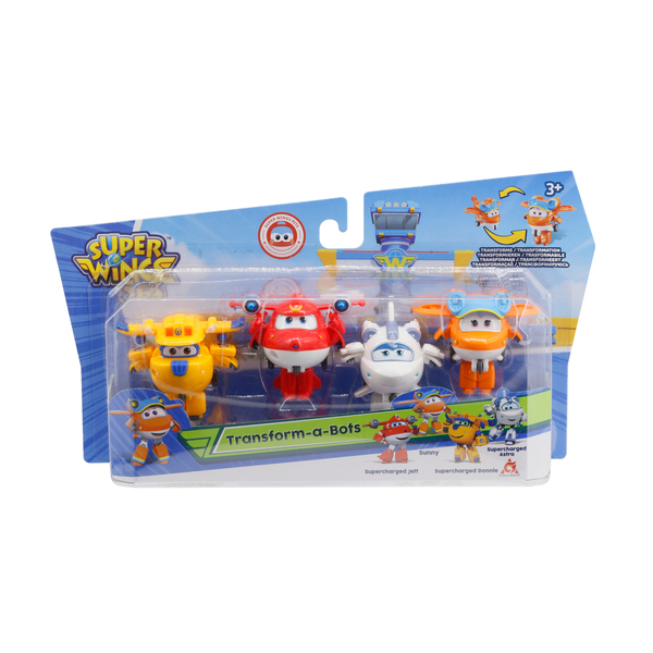 Figurines Transform-a-Bots Super Wings - Saison 5