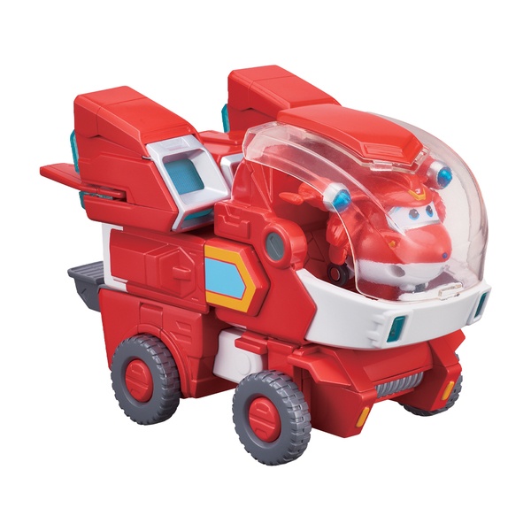 Véhicule robot Super Wings 3 en 1 Jett