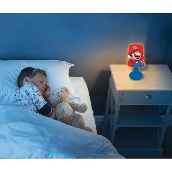 Lampe de chevet veilleuse sans fil Super Mario
