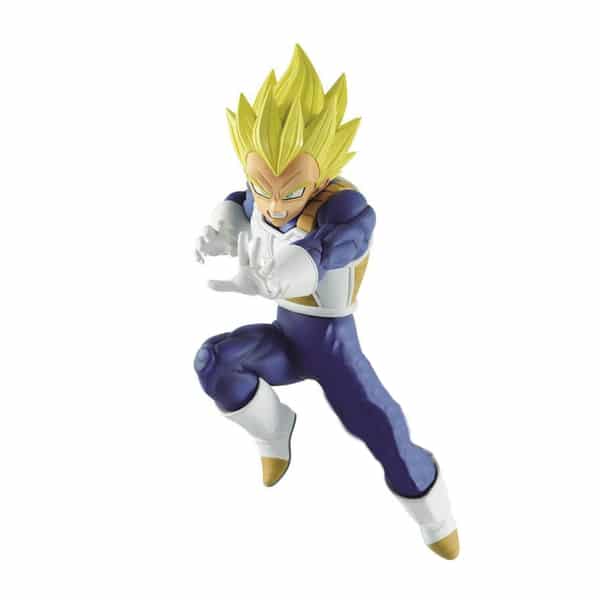 Figurine Dragon Ball Saiyan Vegeta 14 cm Bandai : King Jouet, Figurines  Bandai - Jeux d'imitation & Mondes imaginaires