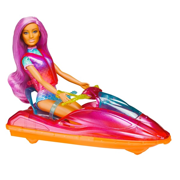 Poupée Barbie Dreamtopia et son jet ski