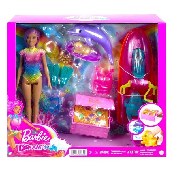 Poupée Barbie Dreamtopia et son jet ski