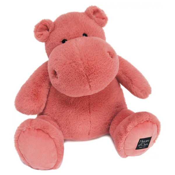 Doudou Hippopotame Hip'Hug Terracotta 40 cm