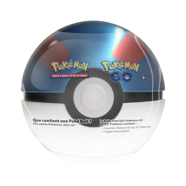 Pokéball Tin GO - 3 boosters