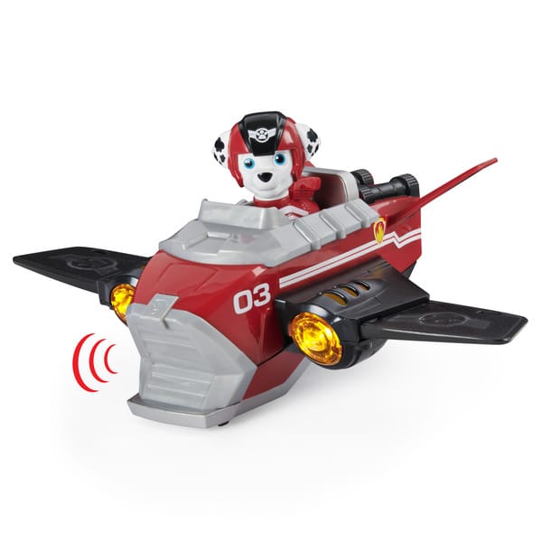 Avion Jet Deluxe + figurine Chase - La Pat'Patrouille Jet To The Rescue  Spin Master : King Jouet, Les autres véhicules Spin Master - Véhicules,  circuits et jouets radiocommandés