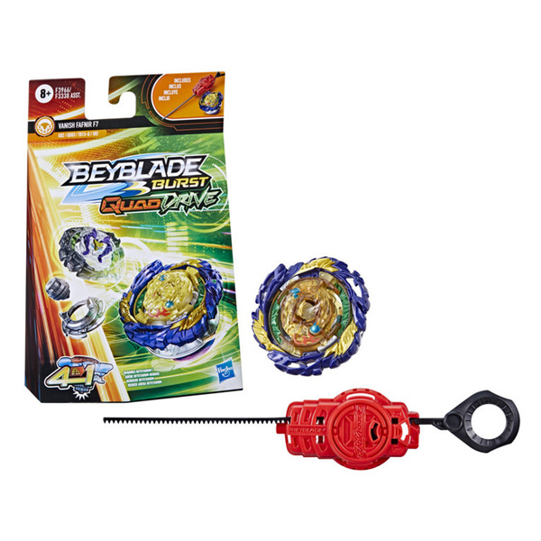 Starter Pack Beyblade Burst QuadDrive - Toupie Vanish Fafnir F7