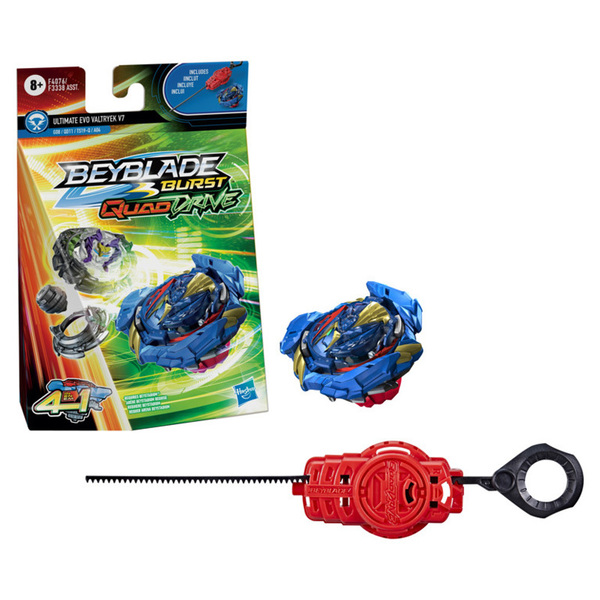 Starter Pack Beyblade Burst QuadDrive - Toupie Ultimate Evo Valtryek V7