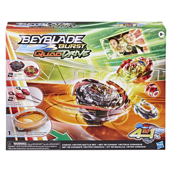 Set de combat vecteur cosmique - Beyblade Burst QuadDrive