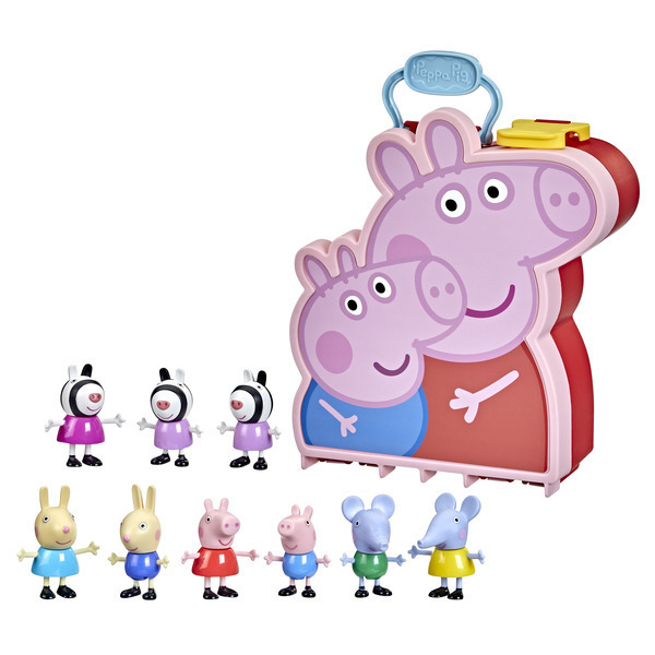 Mallette 9 figurines Peppa Pig