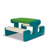 Table de pique-nique junior turquoise