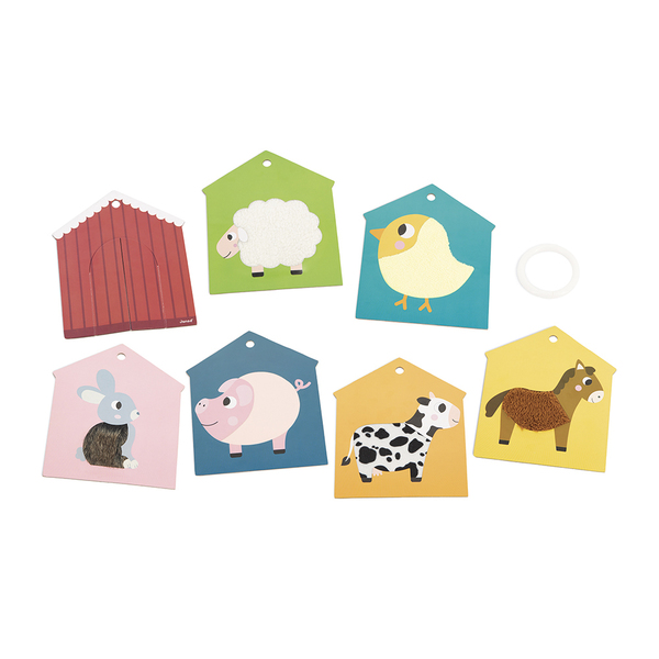 Cartes tactiles Ferme