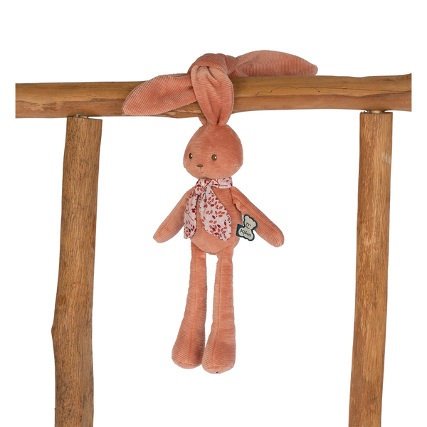 Doudou Lapinoo Pantin lapin terracotta 35 cm