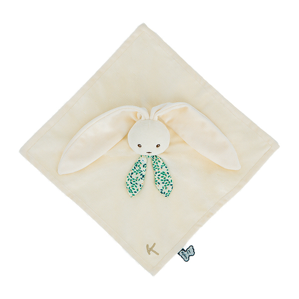 Doudou lapin carré - Lapinoo crème 30 cm