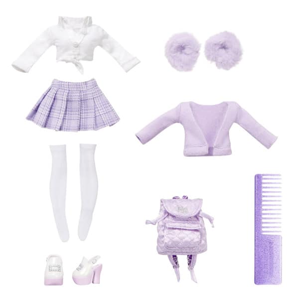 Poupée Rainbow High Junior Violet Mga : King Jouet, Barbie et poupées  mannequin Mga - Poupées Poupons