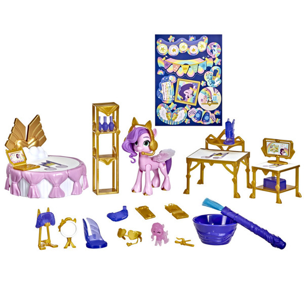 La chambre royale avec figurine Princesse Ruby Pétales - My Little Pony