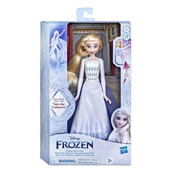 Poupée Elsa et Nokk interactif - La Reine des Neiges 2 Hasbro : King Jouet,  Barbie et poupées mannequin Hasbro - Poupées Poupons