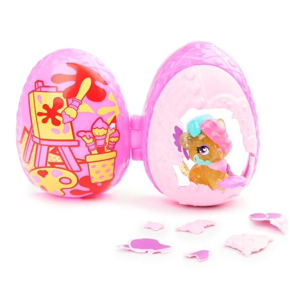 Oeuf Mystère - 2 figurines surprises - Hatchimals Familles