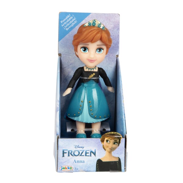 Mini poupée articulée 8 cm Disney Princesses ou La Reine des Neiges 